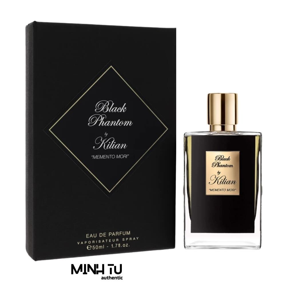 Nước Hoa Unisex Kilian Black Phantom Memento Mori EDP 50ml | Niche | Không hòm